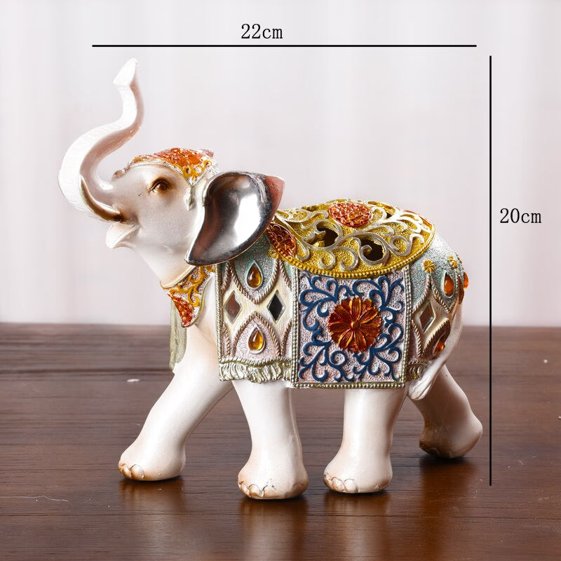 Figurine Decorative Resin Statue For Home Decoration European Creative Wedding Gift Giraffe Statues Home Decor Sculpture acacuss