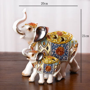 Figurine Decorative Resin Statue For Home Decoration European Creative Wedding Gift Giraffe Statues Home Decor Sculpture acacuss
