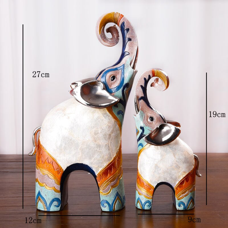 Figurine Decorative Resin Statue For Home Decoration European Creative Wedding Gift Giraffe Statues Home Decor Sculpture acacuss