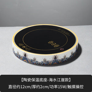 Fish Leaping Dragon Gate Mug Ceramic Tea Cup Personalized Filter Tea Cup with Lid Tea Separation Cup Flower Tea Cup Office Cup acacuss
