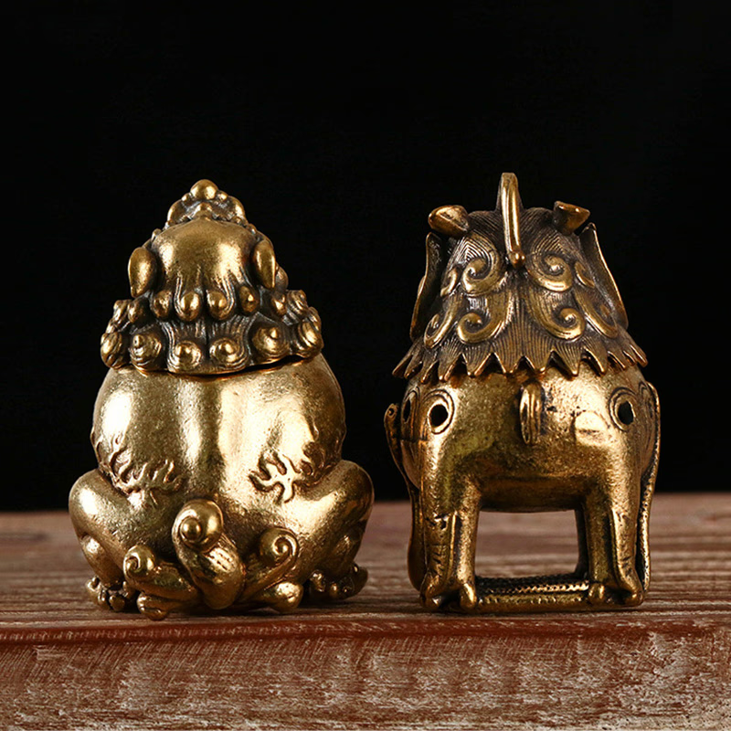 Foo Dog Incense Burner - acacuss