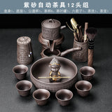 Gaiwan Kung Fu Chinese Cup Tea Set Ceremony Gift Automatic Pair Tea Set Board Luxury Vintage Juego De Te Silent Drink AB50TS acacuss