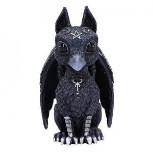 Garden Witch Cat Sculpture Gothic Kitten Decoration Halloween Magic Cat Statue Resin Craft Ornament Home Outdoor Courtyard Decor acacuss