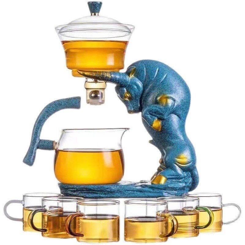 ACACUSS Loose leaf tea infuser for Herbal TEA Best tea Lover Gift | Bullish tea infuser Organic Tea Gift Box with tea strainer - ACACUSS