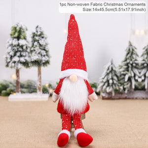 Gnome Christmas Faceless Doll Merry Christmas Decorations For Home 2023 Cristmas Ornament Xmas Navidad Natal Gifts New Year 2024 acacuss