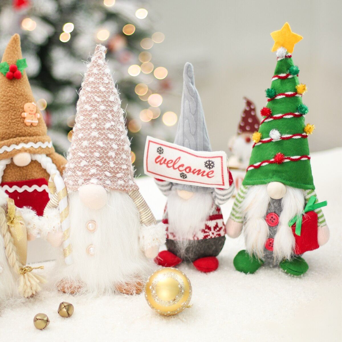 Gnome Christmas Faceless Doll Merry Christmas Decorations For Home 2023 Cristmas Ornament Xmas Navidad Natal Gifts New Year 2024 acacuss