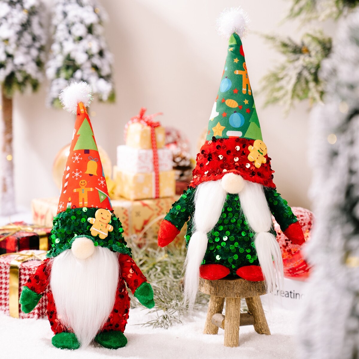 Gnome Christmas Faceless Doll Merry Christmas Decorations For Home 2023 Cristmas Ornament Xmas Navidad Natal Gifts New Year 2024 acacuss