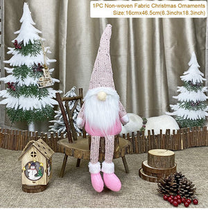 Gnome Christmas Faceless Doll Merry Christmas Decorations For Home Cristmas Ornament Xmas Navidad Natal New Year 2024 acacuss