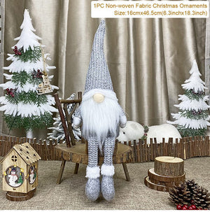 Gnome Christmas Faceless Doll Merry Christmas Decorations For Home Cristmas Ornament Xmas Navidad Natal New Year 2024 acacuss