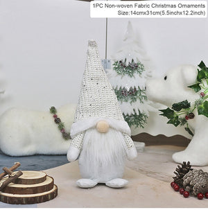 Gnome Christmas Faceless Doll Merry Christmas Decorations For Home Cristmas Ornament Xmas Navidad Natal New Year 2024 acacuss