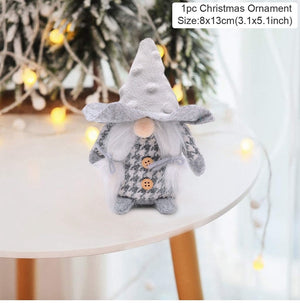 Gnome Christmas Faceless Doll Merry Christmas Decorations For Home Cristmas Ornament Xmas Navidad Natal New Year 2024 acacuss