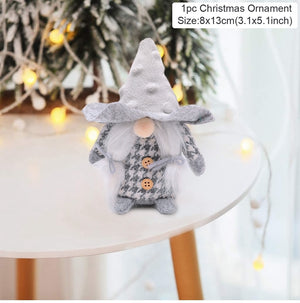 Gnome Christmas Faceless Doll Merry Christmas Decorations For Home Cristmas Ornament Xmas Navidad Natal New Year 2024 acacuss