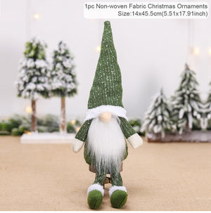 Gnome Christmas Faceless Doll Merry Christmas Decorations For Home Cristmas Ornament Xmas Navidad Natal New Year 2024 acacuss
