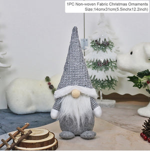 Gnome Christmas Faceless Doll Merry Christmas Decorations For Home Cristmas Ornament Xmas Navidad Natal New Year 2024 acacuss