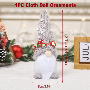 Gnome Christmas Faceless Doll Merry Christmas Decorations for Home Christmas Ornament Xmas Navidad Noel Gifts New Year 2024 acacuss