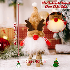 Gnome Christmas Faceless Doll Merry Christmas Decorations for Home Christmas Ornament Xmas Navidad Noel Gifts New Year 2024 acacuss