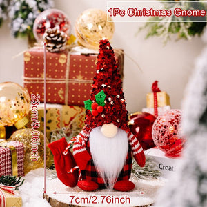 Gnome Christmas Faceless Doll Merry Christmas Decorations for Home Christmas Ornament Xmas Navidad Noel Gifts New Year 2024 acacuss