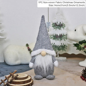 Gnome Christmas Faceless Doll Merry Christmas Decorations for Home Christmas Ornament Xmas Navidad Noel Gifts New Year 2024 acacuss