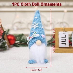 Gnome Christmas Faceless Doll Merry Christmas Decorations for Home Christmas Ornament Xmas Navidad Noel Gifts New Year 2024 acacuss