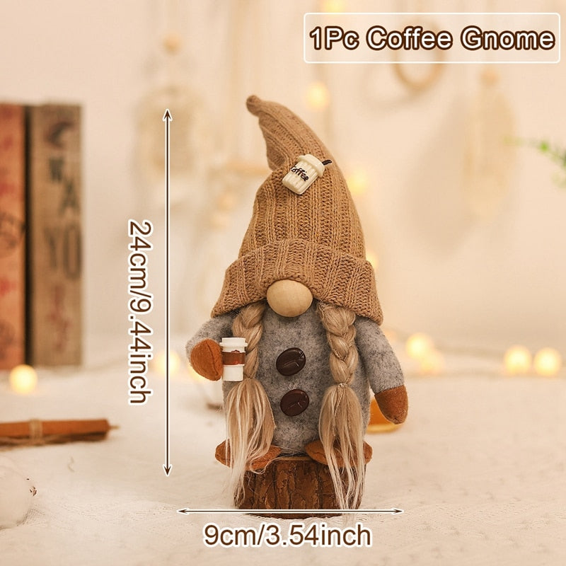 Gnome Christmas Faceless Doll Merry Christmas Decorations for Home Christmas Ornament Xmas Navidad Noel Gifts New Year 2024 acacuss
