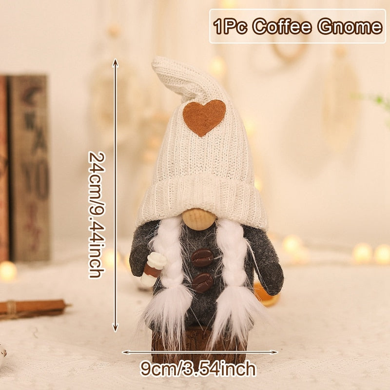 Gnome Christmas Faceless Doll Merry Christmas Decorations for Home Christmas Ornament Xmas Navidad Noel Gifts New Year 2024 acacuss
