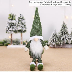 Gnome Christmas Faceless Doll Merry Christmas Decorations for Home Christmas Ornament Xmas Navidad Noel Gifts New Year 2024 acacuss