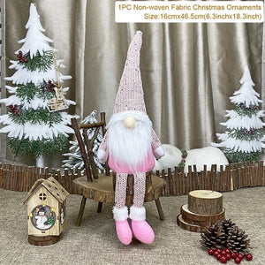 Gnome Christmas Faceless Doll Merry Christmas Decorations for Home Christmas Ornament Xmas Navidad Noel Gifts New Year 2024 acacuss