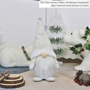 Gnome Christmas Faceless Doll Merry Christmas Decorations for Home Christmas Ornament Xmas Navidad Noel Gifts New Year 2024 acacuss