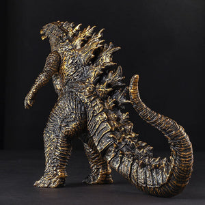 Godzilla Movie King Of The Monsters Black Gold Godzilla Action Figure Anime Model 23cm PVC Movable Joints Dinosaur Kid Gift Toys acacuss