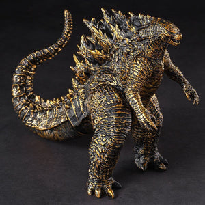 Godzilla Movie King Of The Monsters Black Gold Godzilla Action Figure Anime Model 23cm PVC Movable Joints Dinosaur Kid Gift Toys acacuss