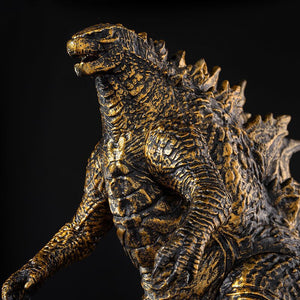 Godzilla Movie King Of The Monsters Black Gold Godzilla Action Figure Anime Model 23cm PVC Movable Joints Dinosaur Kid Gift Toys acacuss