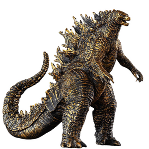 Godzilla Movie King Of The Monsters Black Gold Godzilla Action Figure Anime Model 23cm PVC Movable Joints Dinosaur Kid Gift Toys acacuss