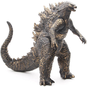 Godzilla Movie King Of The Monsters Black Gold Godzilla Action Figure Anime Model 23cm PVC Movable Joints Dinosaur Kid Gift Toys acacuss