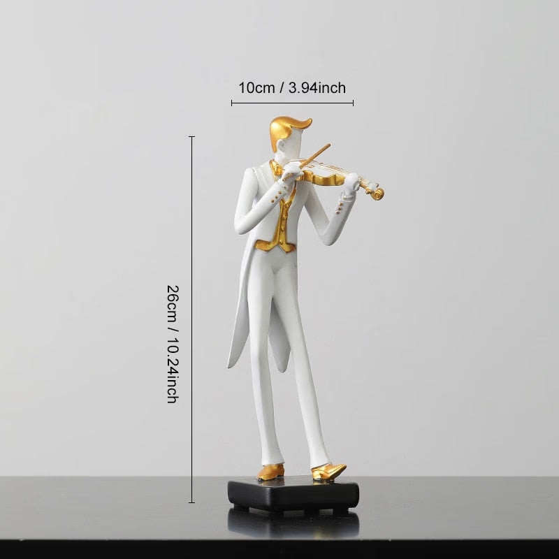 Golf Human Statue Resin Art Creative Sculpture Office Decor Accessories Modern Craft Cabinet Tabletop Figurines Home Decoration acacuss