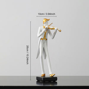Golf Human Statue Resin Art Creative Sculpture Office Decor Accessories Modern Craft Cabinet Tabletop Figurines Home Decoration acacuss