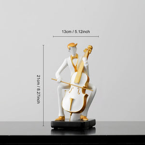 Golf Human Statue Resin Art Creative Sculpture Office Decor Accessories Modern Craft Cabinet Tabletop Figurines Home Decoration acacuss
