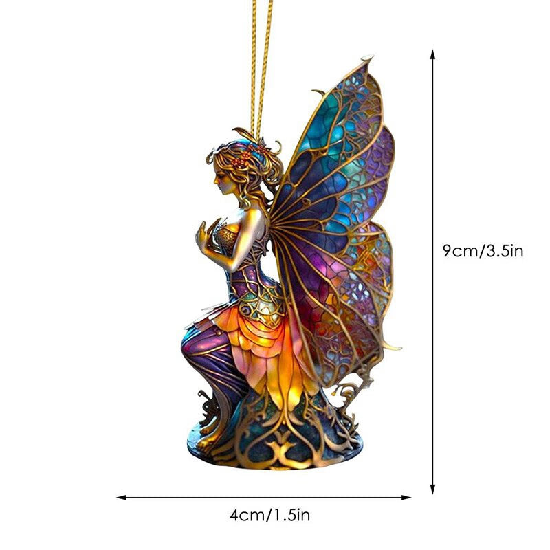 Gorgeous Witch Car Hangings Halloween Christmas Tree Hangings Home Decoration Doll DIY Pendant Ornaments Halloween Figurine acacuss