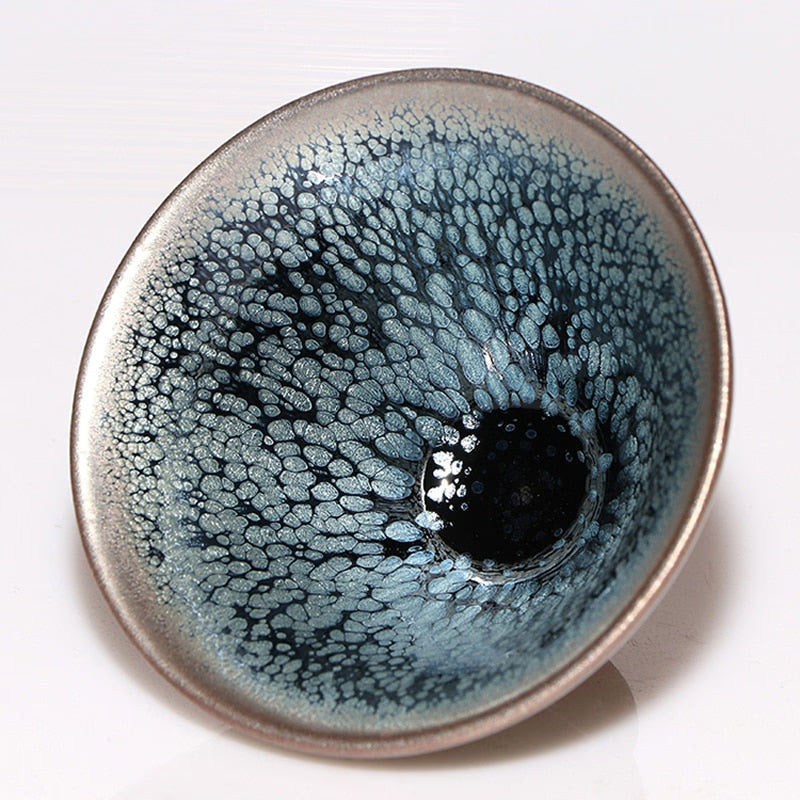 Great Yuteki Tenmoku Tea Cup Recreate Ancient Song Dynasty's Technology Ceramic Tea Bowl/JIANZHAN acacuss