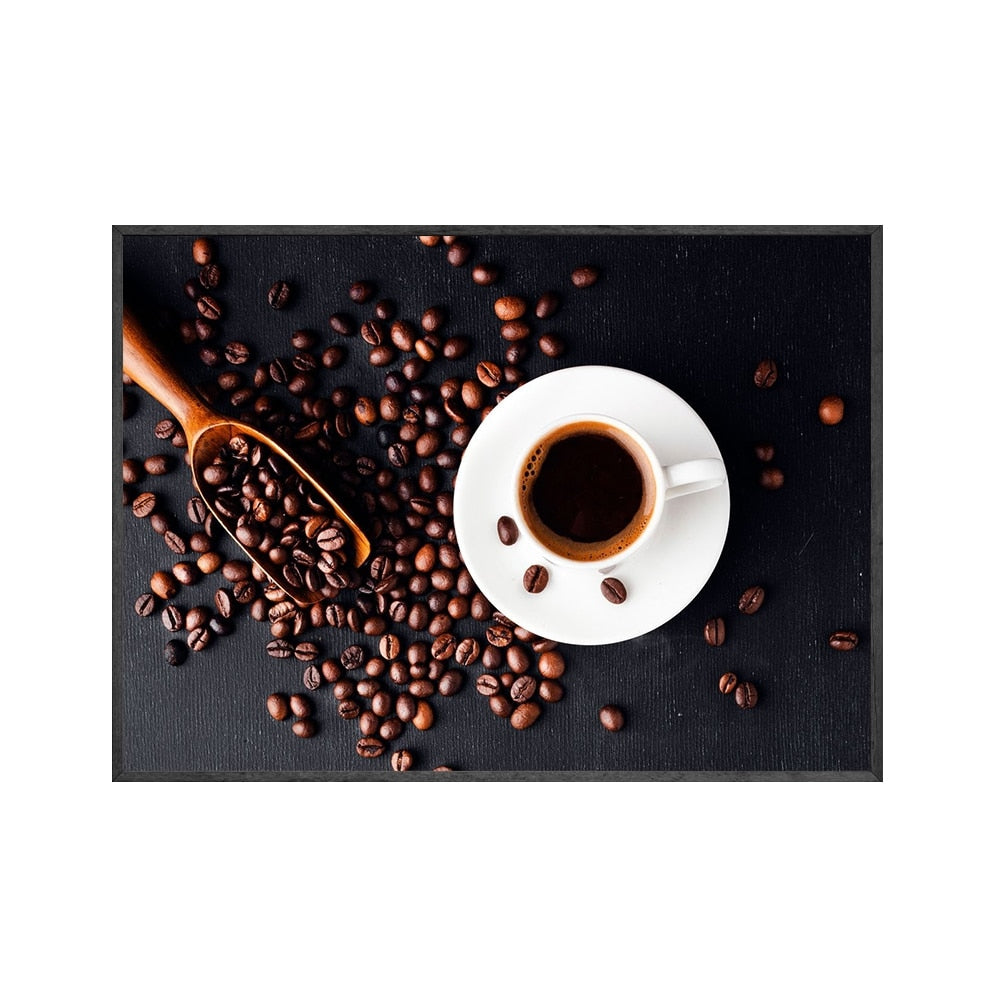 Fotografía Vintage Impresiones de café Arte de pared Pintura Póster Nordic Poster e Imagen de pared impresa para decoración de la sala de estar