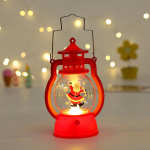 HZZKZZ Christmas Ornaments LED Lantern Light Santa Claus Merry Christmas Decorations for Home 2023 Xmas Navidad Noel Gift acacuss