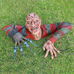 Halloween Creepy Krueger Tombwalker Sculpture Yard Shooting Props Decoration Ornament Halloween Sculpture Decoration Ornament acacuss