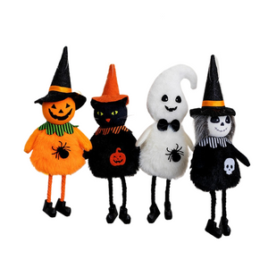 Halloween Decoration Pumpkin Ghost Witch Black Cat Pendant Bar Haunted House Hanging Oranment Happy Halloween Day Ghost Festival acacuss