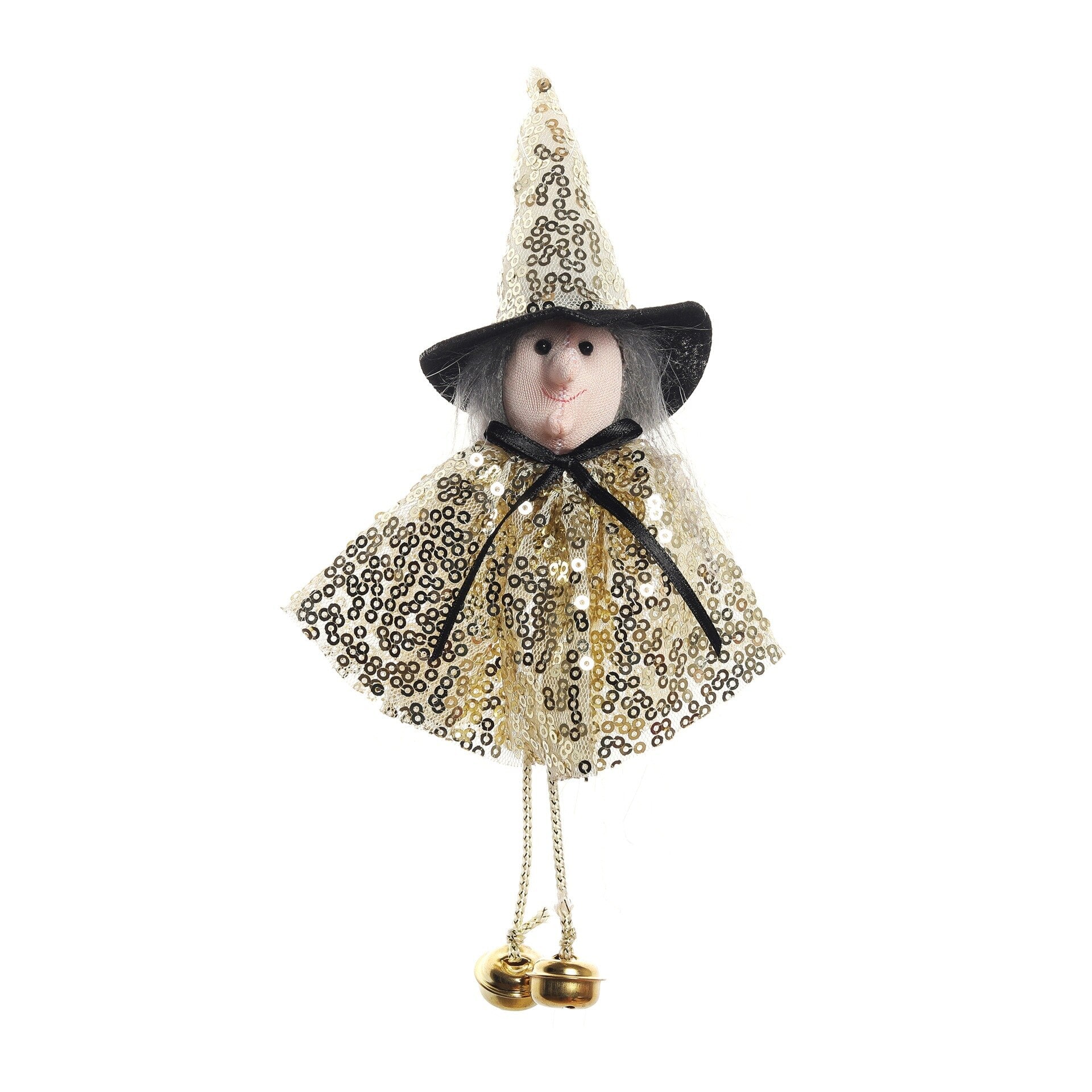 Halloween Decoration Sequins Witch Hangers Ghost House Wall Decoration Scene Layout Hanging Decoration acacuss