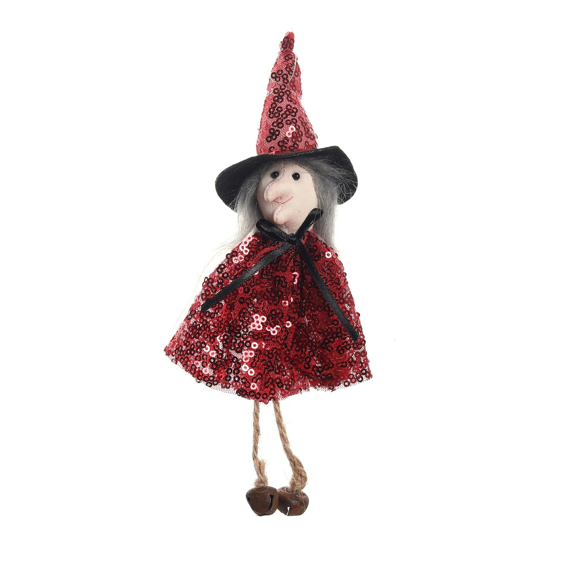 Halloween Decoration Sequins Witch Hangers Ghost House Wall Decoration Scene Layout Hanging Decoration acacuss