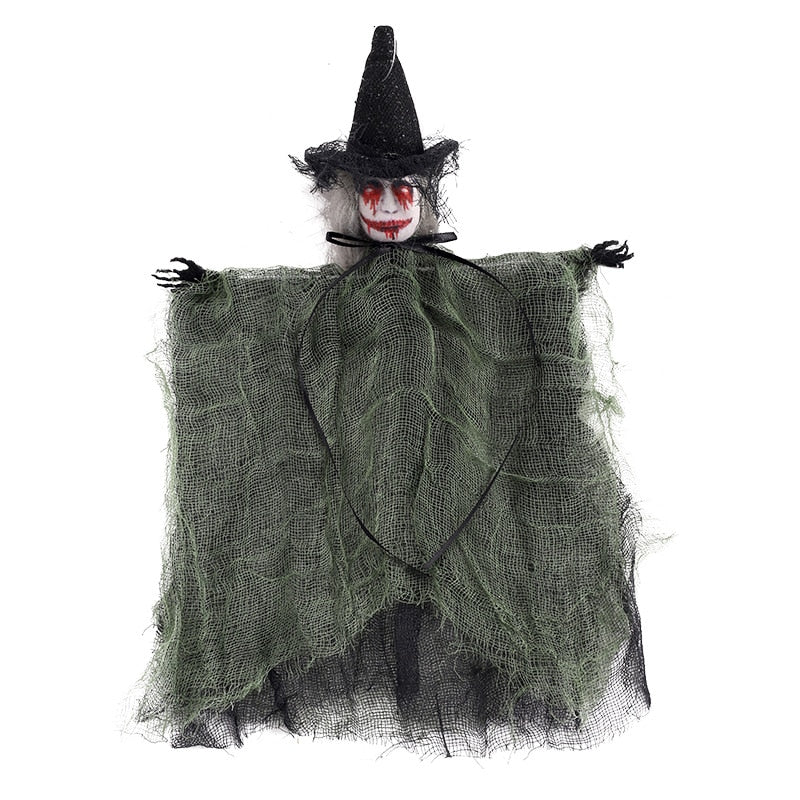 Halloween Fright Devil Doll Pendant Scarecrow Ghost Hanging Ornaments Ghost Festival Happy 2023 Halloween Party Decor For Home acacuss