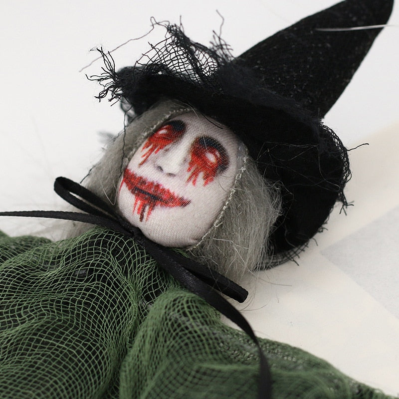 Halloween Fright Devil Doll Pendant Scarecrow Ghost Hanging Ornaments Ghost Festival Happy 2023 Halloween Party Decor For Home acacuss