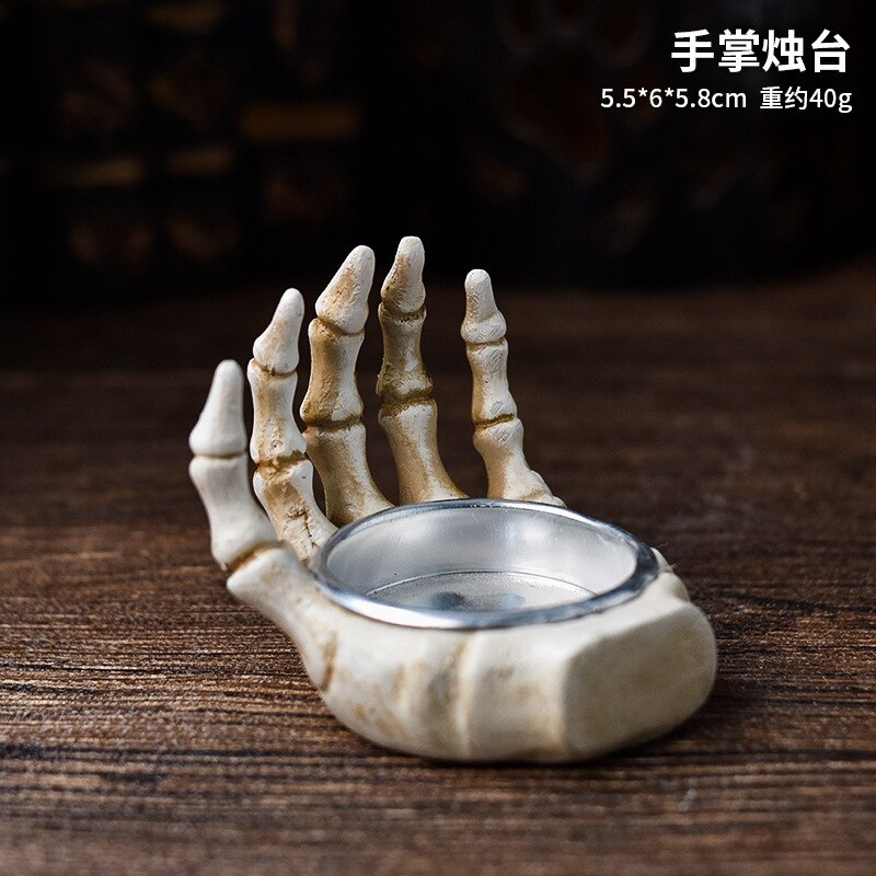 Halloween Ghost Festival Skeleton Figure Decoration Ornaments Horror Skeleton Resin Craft Modern Vintage Human Home Office Decor acacuss