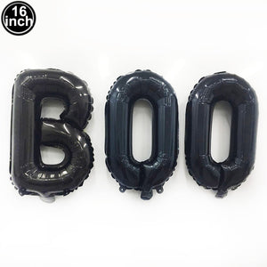 Halloween Ghost Tree Foil Balloon Standing Ghost Tree Pumpkin Eyeballs Balloon Terror Party Decorations Kids inflatables Toys acacuss