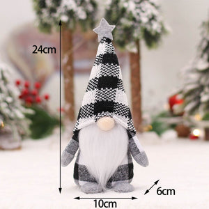 Halloween Gnome Plush Halloween Decoration for Home Handmade Faceless Dolls Gnome Ornaments Cute Elf Scandinavian Tomte Gnomes acacuss