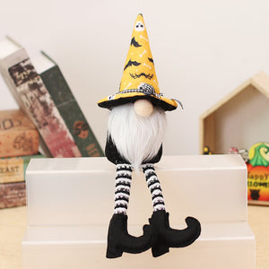 Halloween Gnome Plush Halloween Decoration for Home Handmade Faceless Dolls Gnome Ornaments Cute Elf Scandinavian Tomte Gnomes acacuss